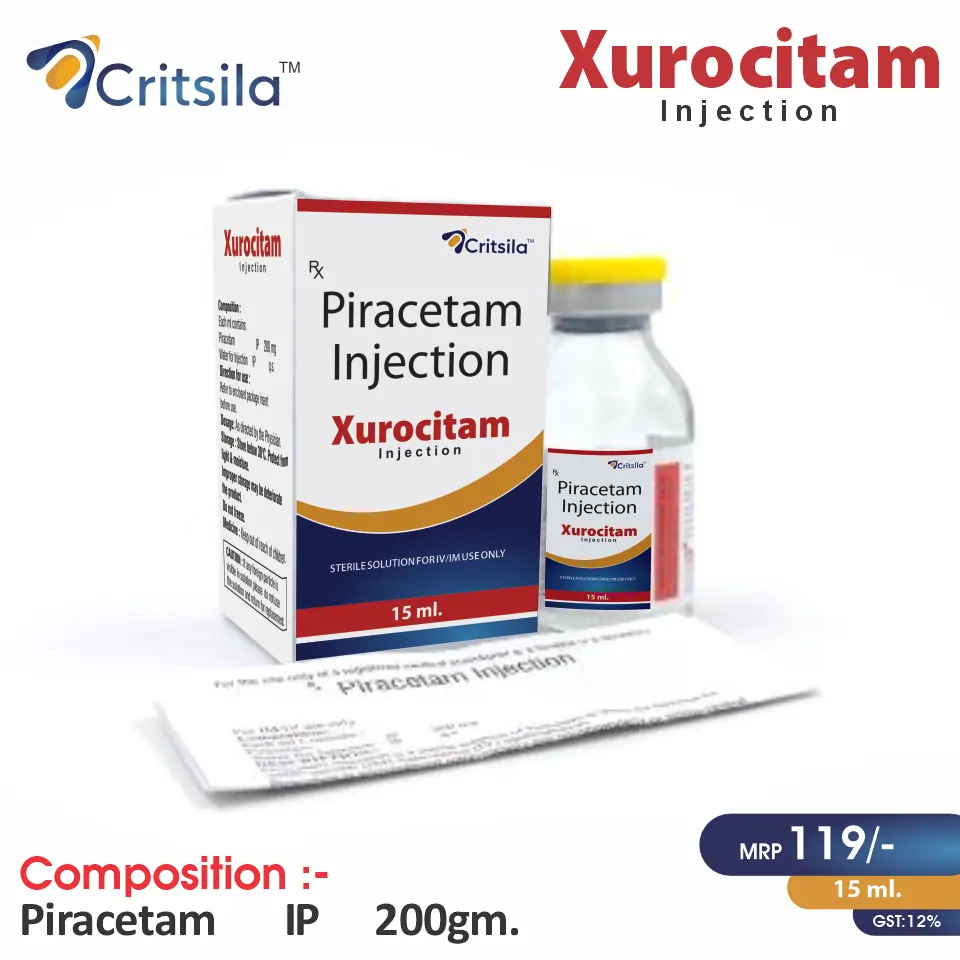 Piracetam 200mg injection at the best price in PCD Pharma Franchise for nootropic and cognitive enhancement.